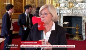 Emploi des seniors : "Le dialogue social n'a pas fonctionné", déplore Catherine Vautrin