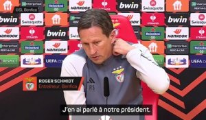 Schmidt : "Nous avons également besoin de nos supporters à Marseille"