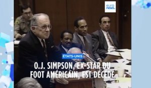 O.J. Simpson, ex-star du foot américain acquitté lors du "procès du siècle", est mort