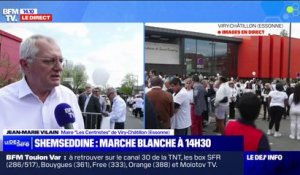 "C'est un hommage à Shemseddine, c'est un soutien aussi à la famille qui en a besoin": le maire de Viry-Châtillon s'exprime avant le départ de la marche blanche