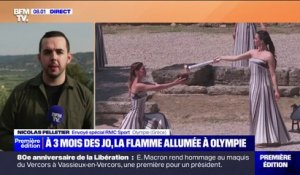 À 3 mois des JO, la flamme olympique sera allumée aujourd'hui à Olympie en Grèce