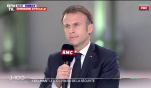 Cérémonie d'ouverture des JO: Emmanuel Macron évoque les alternatives au défilé sur la Seine en cas de menace