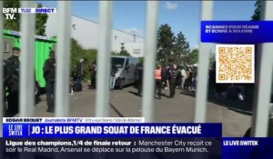 Le plus grand squat de France évacué à Vitry-sur-Seine, 100 jours avant le début des JO