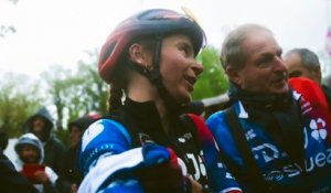 Cyclisme - Flèche Wallonne 2024 - Évita Muzic : "Il neige au Mur de Huy, c'est un truc de fou"