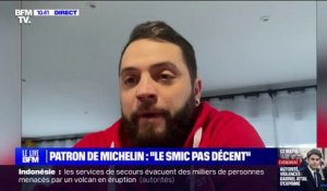 "Aujourd'hui il y a des salariés Michelin qui sont payés au Smic", assure la CGT Michelin de Clermont-Ferrand