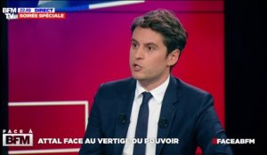 Gabriel Attal sur Bruno Le Maire: "J'ai de la chance de l'avoir dans mon gouvernement"