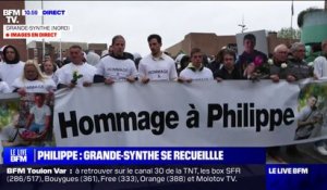 Grande-Synthe: près de 1000 personnes participent à la marche blanche en hommage à Philippe