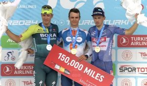 Cyclisme - Tour de Turquie 2024 - Tobias Lund Andresen la 4e étape et sa première victoire pro après un final à suspense !