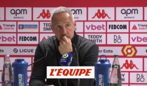 Hütter : « Un grand pas de plus » - Foot - L1 - Monaco