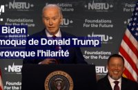 "Tout est allé dans ses cheveux": Joe Biden se moque des propos de Donald Trump sur le Covid et l'eau de Javel en 2020