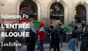 Sciences Po Paris : une mobilisation pro-palestinienne se poursuit