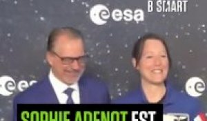 EN ORBITE - Sophie Adenot est officiellement astronaute !