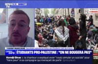 Blocus à Sciences Po: "Je ne vois pas des étudiants qui soient juifs et qui soutiendraient l'État d'Israël aller dans ces mobilisations là" déclare Yossef Murciano, secrétaire national de l'Union des Étudiants Juifs de France