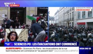 Évacuation à Sciences Po Paris: "Les étudiants sont déterminés à rester ici", affirme un élève de l'IEP