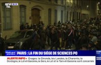 À Sciences Po Paris, le blocus d'étudiants pro-palestiniens s'est levé dans le calme