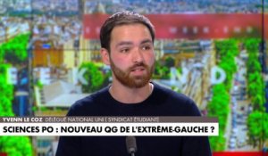 Yvenn Le Coz : «Aujourd’hui, Sciences Po Paris est devenu une élite islamo-gauchiste»