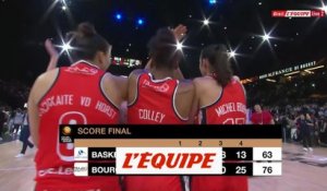 Bourges titré face à Basket Landes - Basket - Coupe (F)