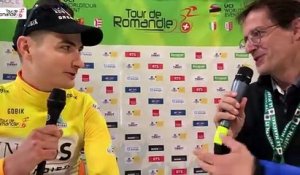 Cyclisme - Tour de Romandie 2024 - Carlos Rodriguez : "Je n'ai que 7 secondes d'avance au général donc rien est gagné"