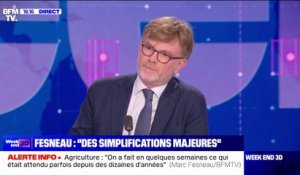 Marc Fesneau: "Dans les prochains jours, le président de la République souhaite montrer la perspective et la vision qu'il a pour l'agriculture"