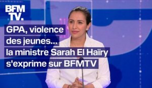 GPA, violence des jeunes: l'interview intégrale de la ministre Sarah El Haïry