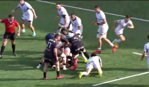 TOP 14 - Essai de Gavin STARK (OYO) - Oyonnax Rugby - Castres Olympique