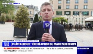 "Il faut durcir la loi pour tous les jeunes délinquants mineurs", estime Gil Avérous, maire de Châteauroux