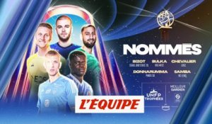 Les nommés pour le meilleur gardien de L1 - Foot - Trophées UNFP