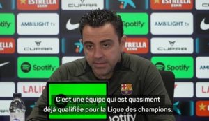 Barcelone - Xavi : "Gérone est une équipe de niveau Ligue des champions"