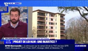 William Martinet (député LFI des Yvelines) sur le projet de loi HLM: "Le nombre de demandeurs a augmenté, car il y a eu depuis l'élection d'Emmanuel Macron une politique de casse du logement social"