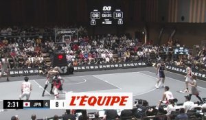 Le résumé de France-Japon en vidéo - Basket 3x3 - TQO