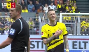 32e j. - Malgré une équipe remaniée, Dortmund écrase Augsbourg avant de retrouver le PSG