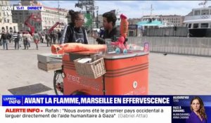 "J'ai déjà les frissons": Marseille et ses habitants trépignent d'impatience avant d'accueillir la flamme olympique