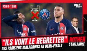 Paris SG 0-1 Dortmund : "Ils vont le regretter", affirme Rothen après l'élimination parisienne