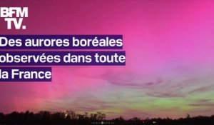 Des aurores boréales observées dans le ciel de France dans la nuit de ce vendredi à samedi