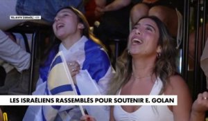 Eurovision : à Tel-Aviv, les Israéliens rassemblés pour soutenir Eden Golan