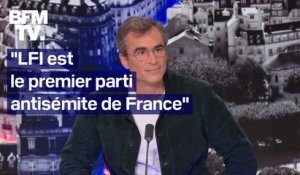 "LFI est le premier parti antisémite de France": l'interview de Raphaël Enthoven en intégralité