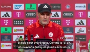 Bayern Munich - Tuchel : “Une atmosphère particulière avec les jeunes”