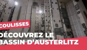 Bassin d'Austerlitz : la cathédrale souterraine | Paris 2024  | Ville de Paris