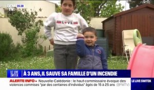 Charente-Maritime: Simao, un petit garçon de trois ans, sauve sa famille d'un incendie
