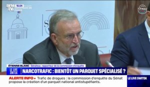 Narcotrafic: "Si vraiment on avait pris la mesure du risque, on aurait d'ores et déjà doté la France de moyens plus puissants" affirme le sénateur LR Étienne Blanc