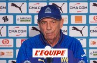 Gasset : «Il faut qu'on soit virtuellement européens» après le match de Reims - Foot - L1 - OM