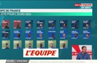 Bleus : La liste de l'équipe de France de Didier Deschamps - Foot - Euro 2024