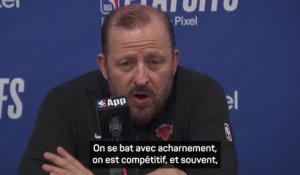 Knicks - Thibodeau : "Il faut continuer à se battre"