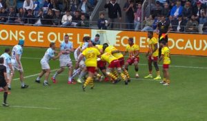 TOP 14 - Essai de Seilala LAM (USAP) - Aviron Bayonnais - USA Perpignan