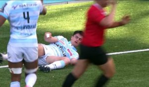 TOP 14 - Essai de Nolann LE GARREC (R92) - LOU Rugby - Racing 92