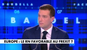 Jordan Bardella ne «souhaite pas que la France sorte de l’Union européenne, mais qu’elle défende ses intérêts»