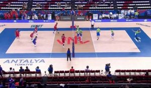 Le replay de France - Slovénie (Set 2) - Volley (H) - Ligue des Nations