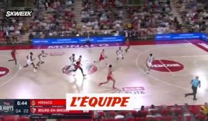 Le résumé de Monaco - Bourg-en-Bresse - Basket - Betclic Élite