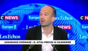Manuel Bompard : «Gabriel Attal veut piquer de l'argent sur les cotisations pour venir abonder le problème de déficit de l'Etat»