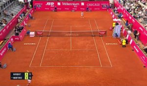 Gasquet vaillant mais insuffisant face à Martinez